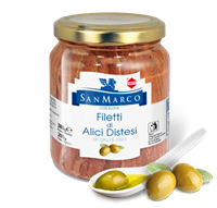 ALICI IN PEZZI IN OLIO DI OLIVA - VASO DA 300 GR.
